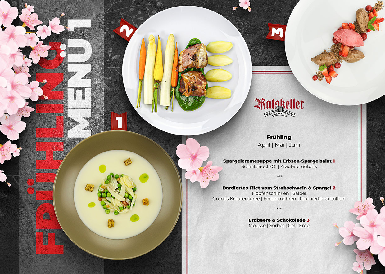 Frühlingsmenü